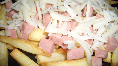 Zapečené hranolky