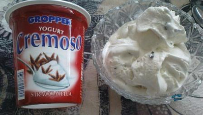 Zmrzlina stracciatella