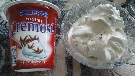 Zmrzlina stracciatella