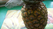 Ananas smažený v pivním těstíčku