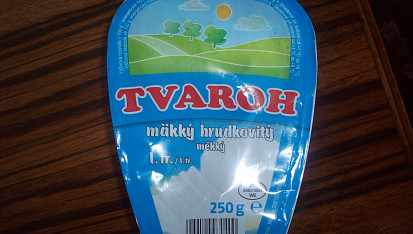 Bublanina s tvarohem, Hrudkovitý tvaroh