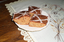 pomazané nutelou a cukrová poleva