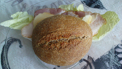 Celozrnné žemličky