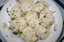uvařené knedlíčky
