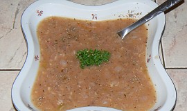 Dršťková polévka z ředkviček