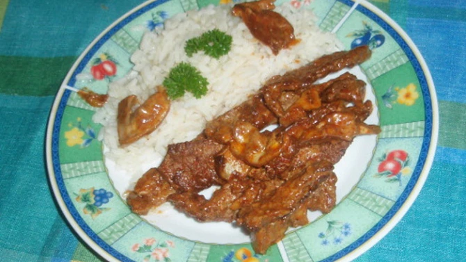 Hovězí Stroganoff