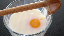 Hrášková polévka mléčná