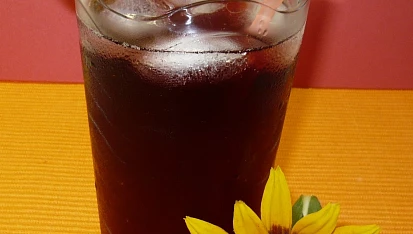 Jablečný koktejl, Zvětšená dávka ve vetší sklenici