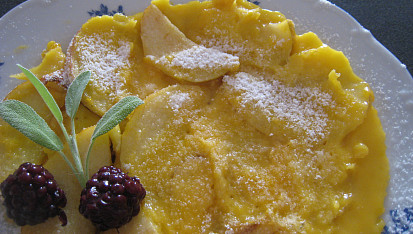Jablková omeleta