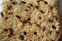  nastrouhaná a ochucená jablka