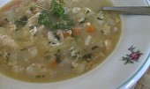 Kedlubnová polévka s brokolicí a květákem, Kedlubnová polévka s brokolicí a květákem