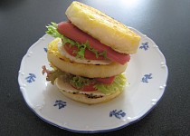 Knedlíkový sendvič