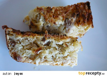 Krakonošův bramborákový nákyp