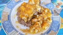 Krkovička s meruňkovou směskou