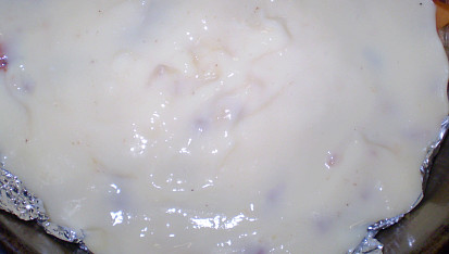 Křupavý meruňkový koláč-  (Crumble), na meruňky pudink...