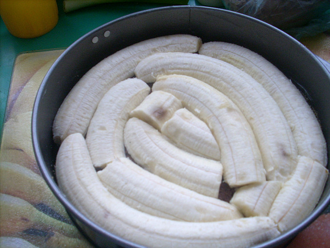 Kubánský banánový dort