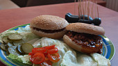 Mazľavý Jožo (Sloppy Joe), v žemli