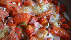 Pizza se zeleninou