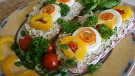 Pomazánka z rybích filet