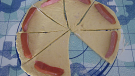 Rohlíčky plněné vuřty