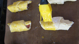 Rohlíčky plněné vuřty