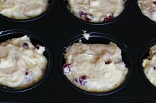 rybízové muffiny