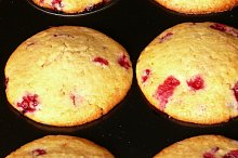 rybízové muffiny