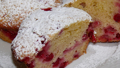 Rybízové muffiny, rybízové muffiny