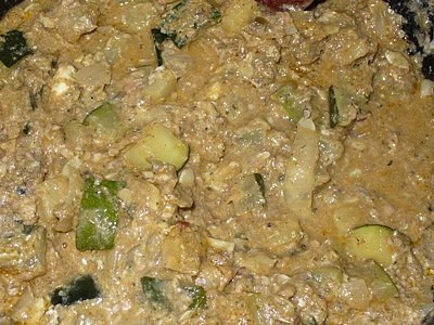 Sardinky+cuketa=super omáčka na těstoviny
