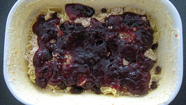 Sladké zapečené nudle