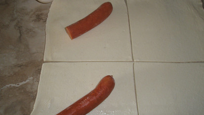 Slané pečivo lístkové