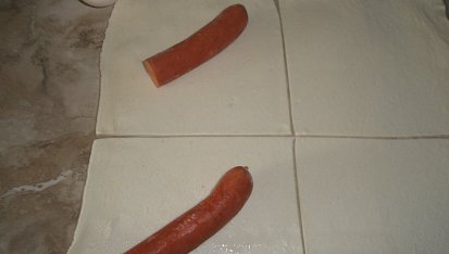 Slané pečivo lístkové