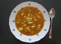 Slepá gulášová polévka