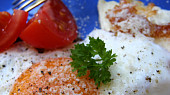Smažená vejce s tvarohem - italská specialita