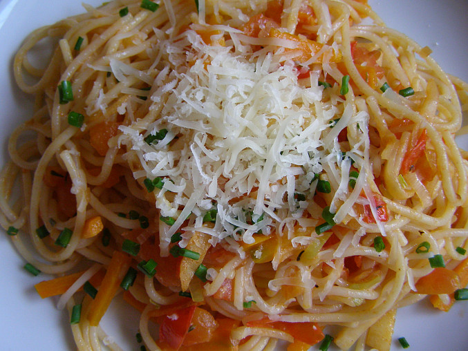 Špagety po selském způsobu