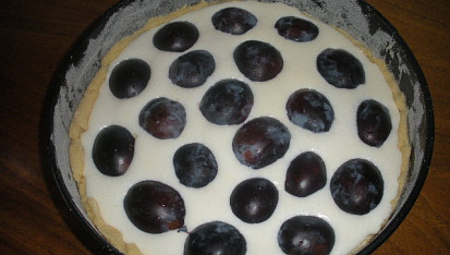Švestkový koláč 2