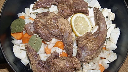 Svíčková z jazyka, naložené jazyky