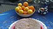 Tvarohovo mandarinkový dort