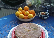 Tvarohovo mandarinkový dort