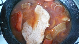 Vepřový steak na pivě