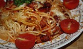 Zapečené špagety se sýrem (Zapečené špagety se sýrem)