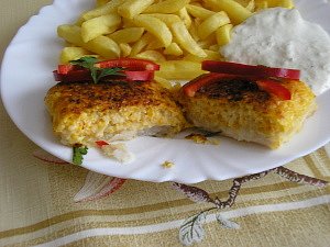 Zapečený pangasius se zeleninou