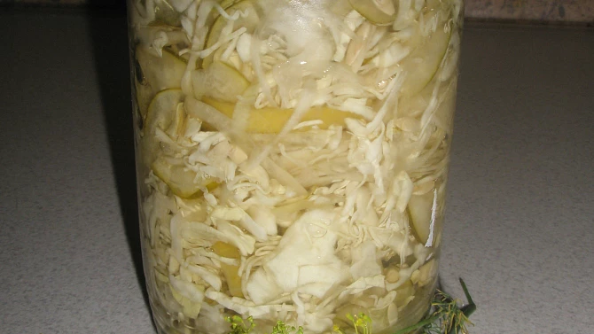 Zelí s křenem