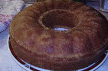 Bábovka s vaječným koňakem