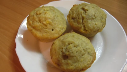 Banánový muffin