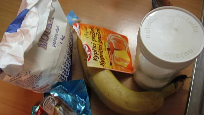 Banánový muffin