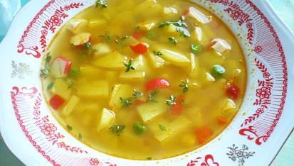 Barevná polévka