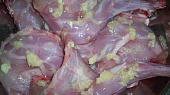 Beskydský králík, hodně potřeme  česnekem
