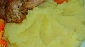 Bramborová kaše s jablky