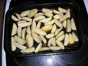Brambory po kuřeti
